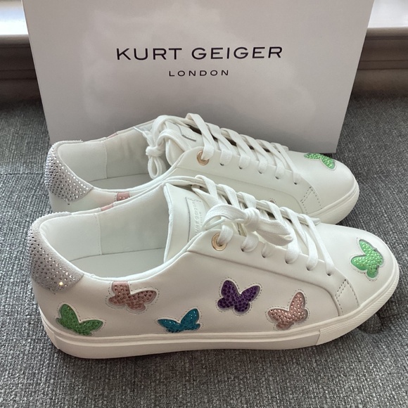 Kurt Geiger London Lane Butterfly Sneaker (Women) 10US / 41EU - Picture 1 of 14